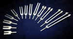 Spiral of Perfect 5ths Tuning Forks